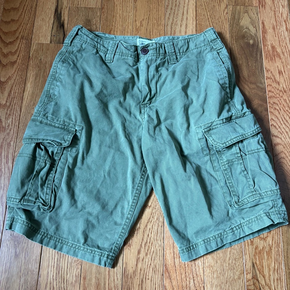 GAP Men's Green Cargo Shorts